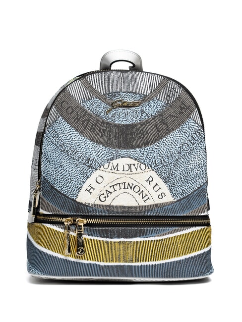 GATTINONI PLANETARIUM Rucsac mediu lună/alb - Genți femei