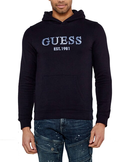 GUESS BEAU  Hanorac cu gluga smartblue - hanorace