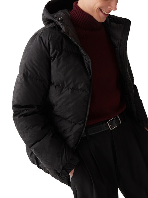 COLMAR DAZZLE Jacheta de puf cu gluga negru-negru - Jachete pentru bărbați