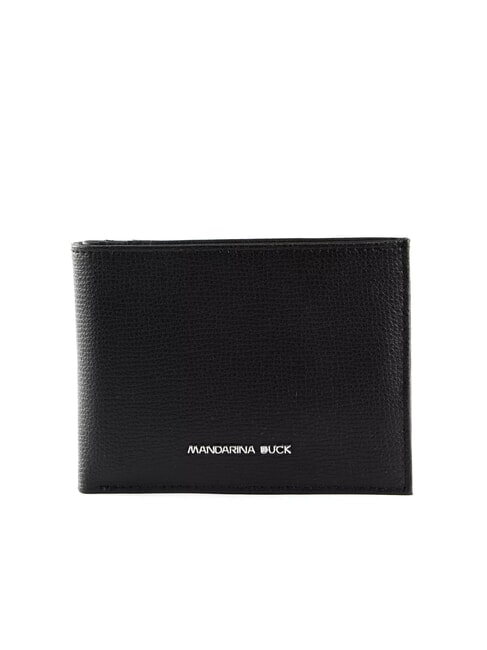 MANDARINA DUCK MELLOW URBAN Portofel din piele de 10cc negru - Portofele bărbați