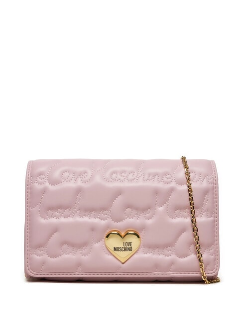 LOVE MOSCHINO GOLDEN HEART  Geanta de umar Trandafir - Genți femei
