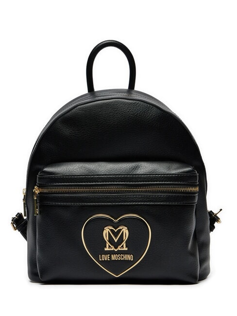 LOVE MOSCHINO GOLDEN HEART  Rucsac negru - Genți femei