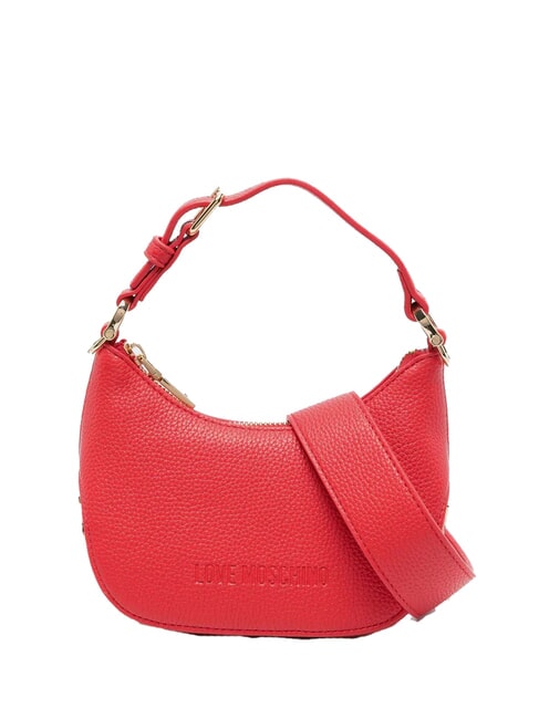 LOVE MOSCHINO GIANT  Mini Geanta cu curea de umar RED - Genți femei