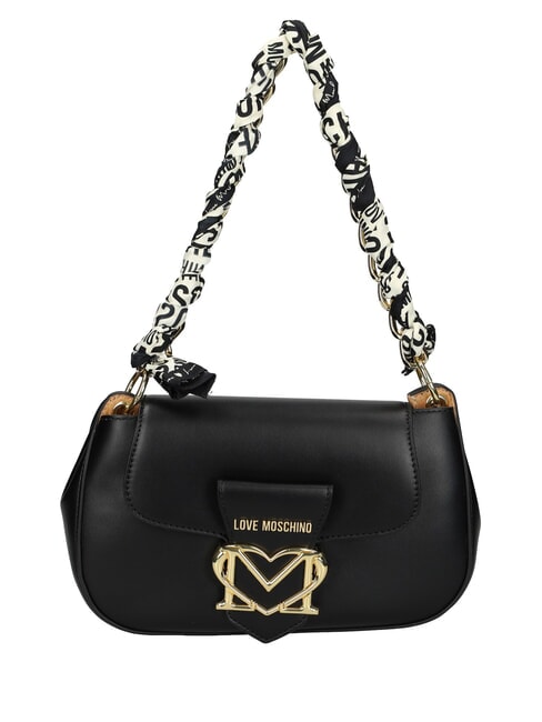 LOVE MOSCHINO ANCHOR Geanta de umar, cu bareta de umar negru - Genți femei
