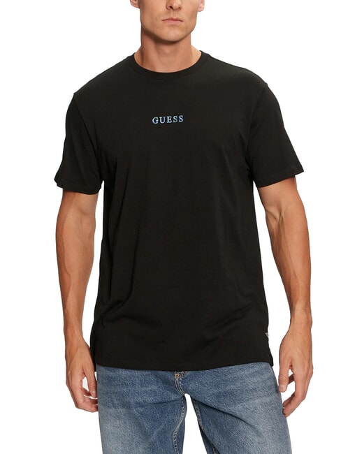 GUESS BASIC Tricou cu imprimeu cu logo 4G jetbla - tricou