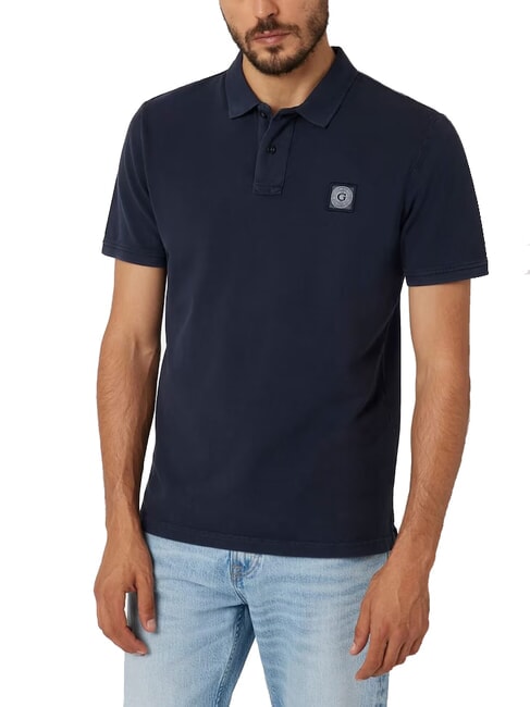 GUESS WASHED  Tricou polo cu maneca scurta smartblue - maiou Polo