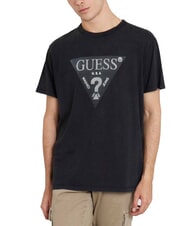 GUESS TRIANGLE Tricou din bumbac cu imprimeu - tricou