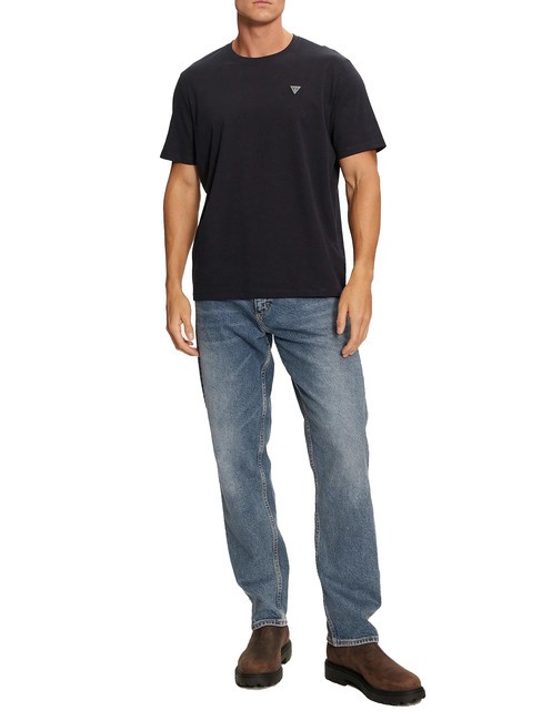 GUESS PATCH Tricou din bumbac jetbla - tricou