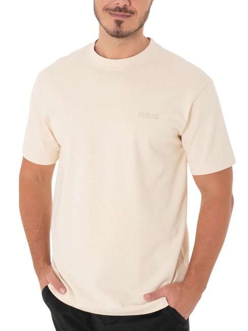 GUESS SS CN Tricou din bumbac blond de vanilie - tricou