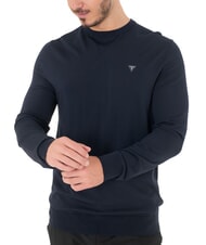 GUESS DANE TECH Pulover cu mânecă lungă și cu gâtul turn smartblue - Pulovere pentru bărbați - 1