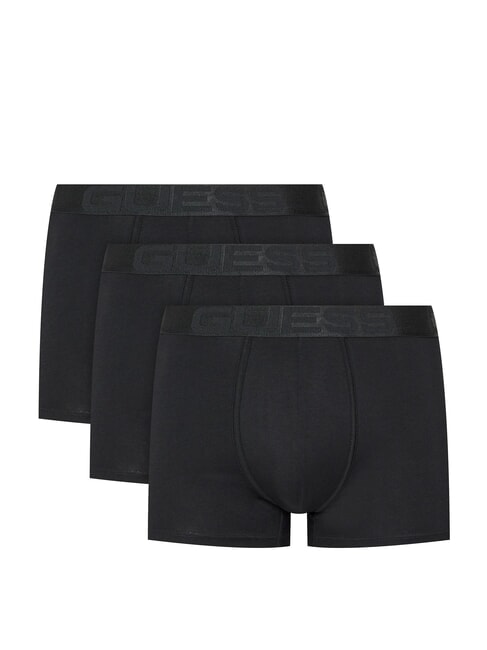 GUESS JOE Set 3 boxeri jetbla - Slip pentru bărbați