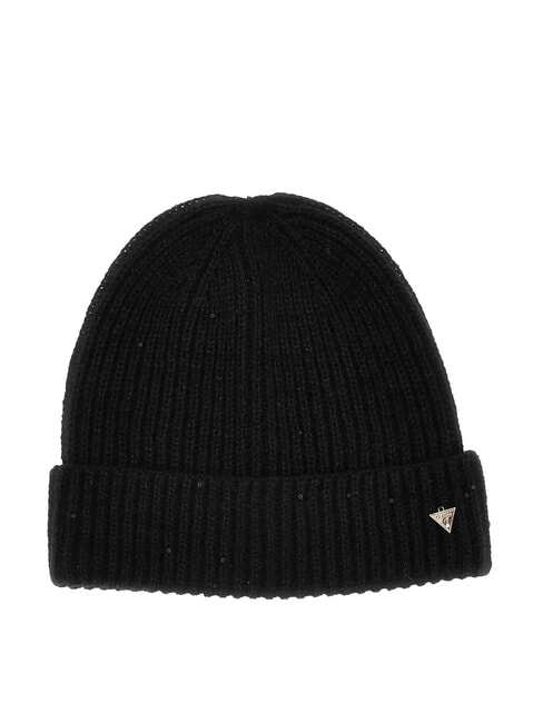 GUESS LUREX Pălărie din amestec de lână BLACK - Căciuli