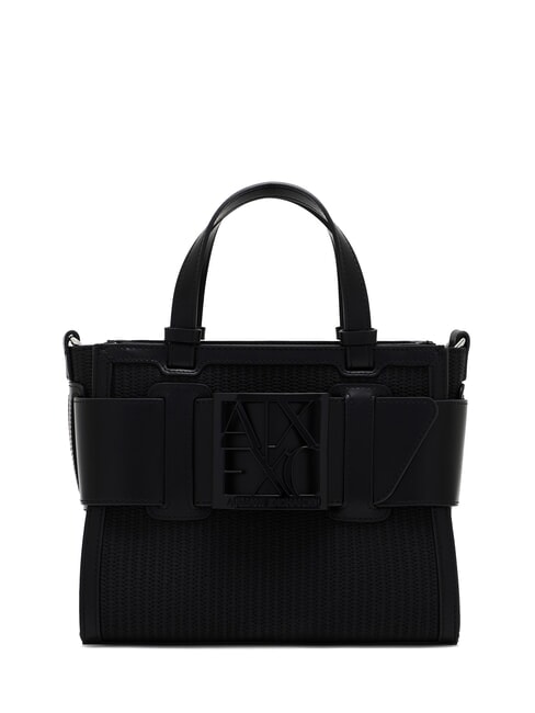 ARMANI EXCHANGE SUSIE STRAW Geanta de mana, cu bareta de umar negru - Genți femei