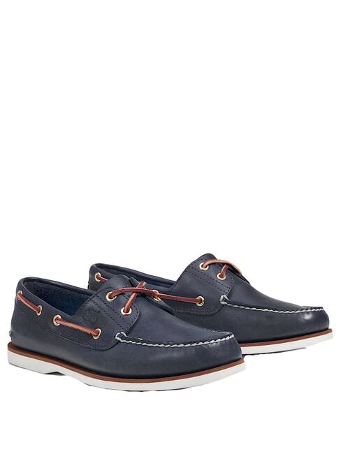 TIMBERLAND CLASSIC BOAT  Pantofi de barca din piele albastru - Pantofi bărbați