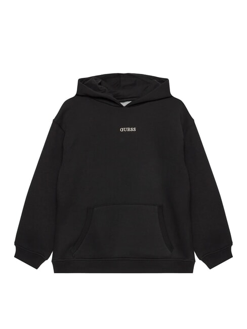 GUESS MINI ME KIDS Hanorac cu gluga jetbla - Hanorac pentru bebeluși