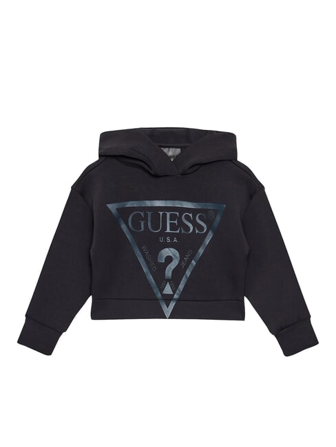 GUESS KIDS Hanorac cu logo St albastru gri grafit - Hanorac pentru bebeluși