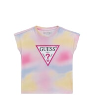 GUESS KIDS Tricou multicolor cu logo - Tricou copil