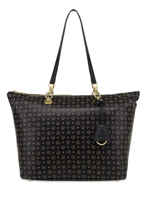 POLLINI HERITAGE Geantă de cumpărături la atingere moale negru - Genți femei