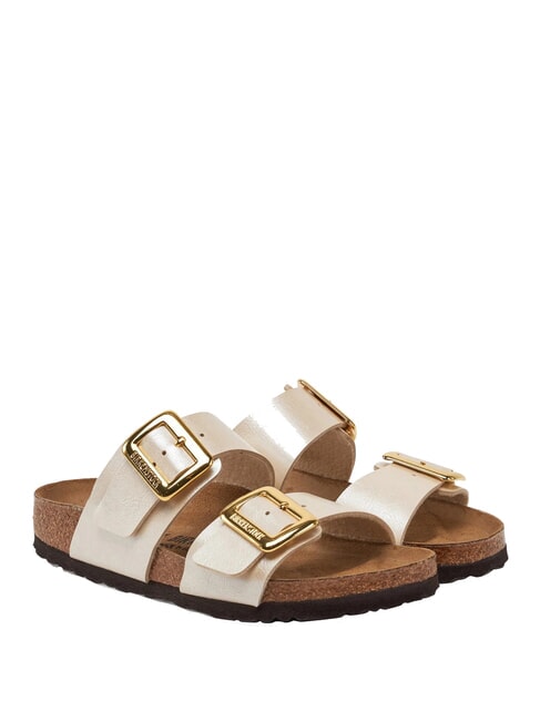 BIRKENSTOCK SYDNEY  Sandale alb perlat grațios - Pantofi femei