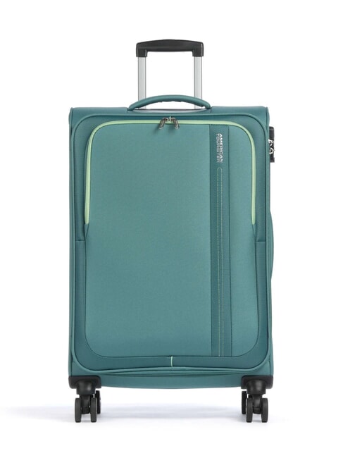 AMERICAN TOURISTER SEA SEEKER Cărucior de mărime medie verde bayou - Trolere semirigide