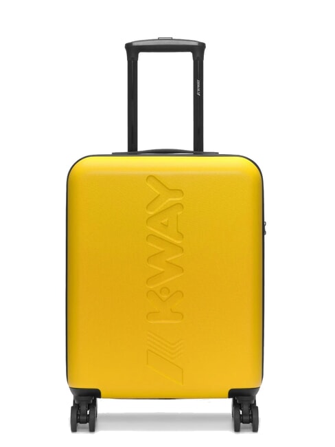 KWAY MAXILOGO Cărucior pentru bagaje de mână galben dk - albastru md - Bagaje de mână