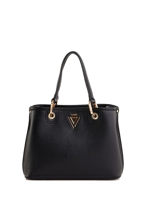 GAUDÌ BEA SUMMER S Geanta mica cu bareta de umar animalier BLACK - Genți femei