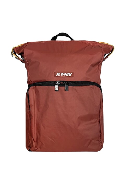 KWAY MAIZY Rucsac pentru laptop de 15,6". roșu maroniu - Rucsacuri pentru laptop