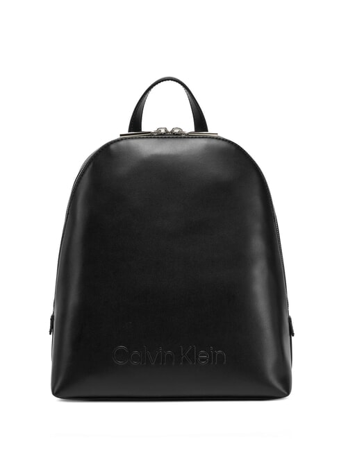CALVIN KLEIN EMBOSSED CALVIN Round Rucsac ck negru - Genți femei