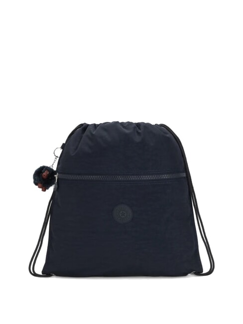 KIPLING SUPERTABOO Rucsac pentru copii fermoar adevărat albastru gri - Rucsacuri pentru școală și timp liber