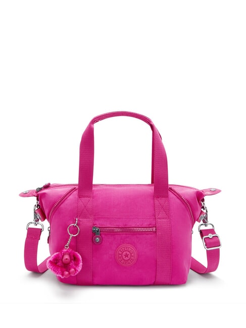 KIPLING ART MINI Geantă de mână / umăr fucsia strălucitoare - Genți femei