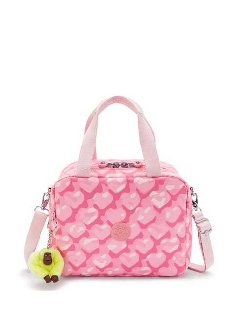 KIPLING MIYO Geanta termica pentru pranz inimi adorabile - Saci și accesorii pentru copii