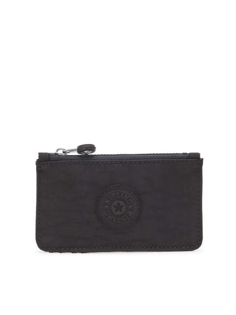 KIPLING CAMILO Suport plat pentru card cu fermoar negru negru - Portofele femei