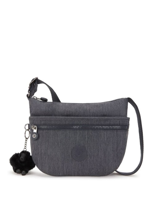 KIPLING ART S Geanta de umar din denim cu buzunar Denim activ - Genți femei