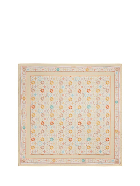 GUESS PEONY Esarfa imprimata yellowmulti - Eșarfe