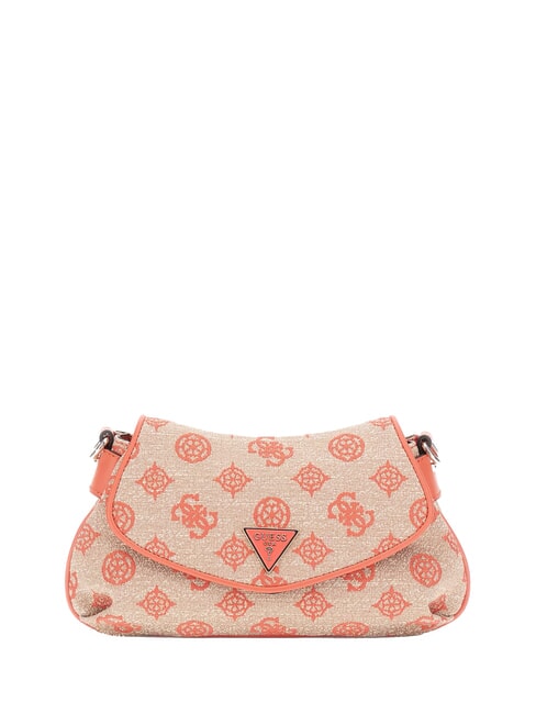 GUESS BEYZA  Geanta de umar logo roșu coral - Genți femei