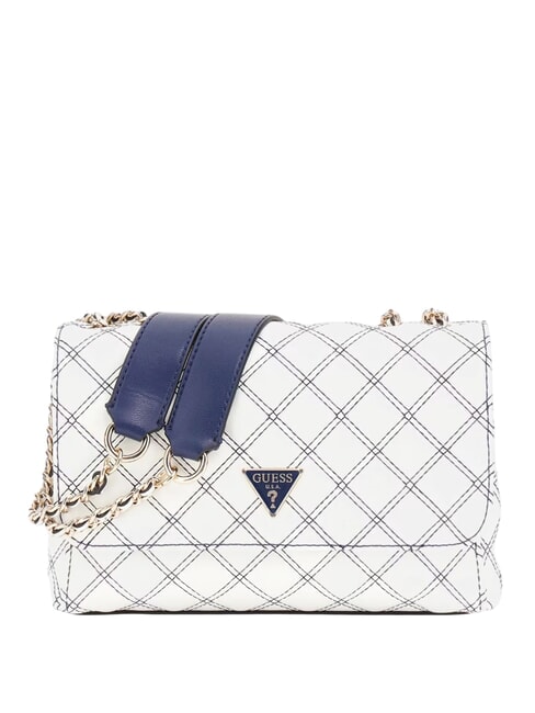 GUESS CRUISE  Mini geantă de umăr / geantă crossbody alb/marinier - Genți femei