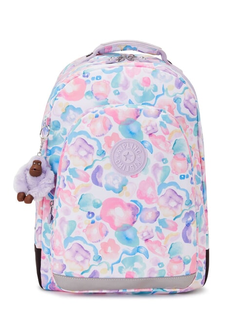 KIPLING CLASS ROOM Rucsac pentru laptop de 15". flori acvatice - Rucsacuri pentru școală și timp liber