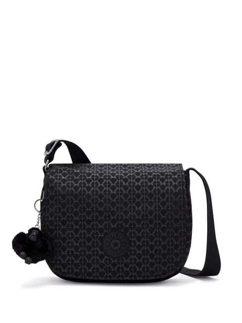 KIPLING LOREEN M Geanta de umar cu clapa semnătură emb - Genți femei