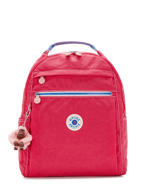 KIPLING MICAH B Rucsac cu buzunar pentru laptop de 15". berry blitz wb - Rucsacuri pentru școală și timp liber