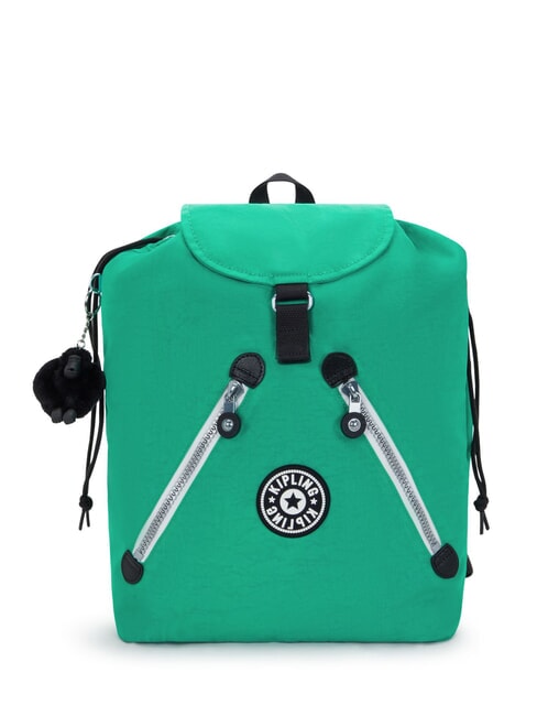 KIPLING NEW FUNDAMENTAL L Rucsac din material textil verde rapid - Genți femei