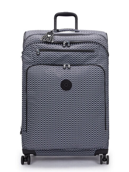 KIPLING NEW YOURI SPIN L Cărucior de dimensiuni mari tipărire a semnăturii - Trolere semirigide