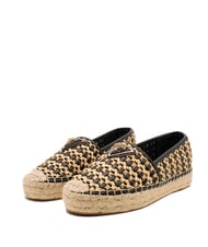 GUESS JOLANDON  Espadrile mocasini BLACK - Pantofi femei - 1