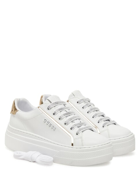 GUESS AMERIA  Adidași platină albă - Pantofi femei