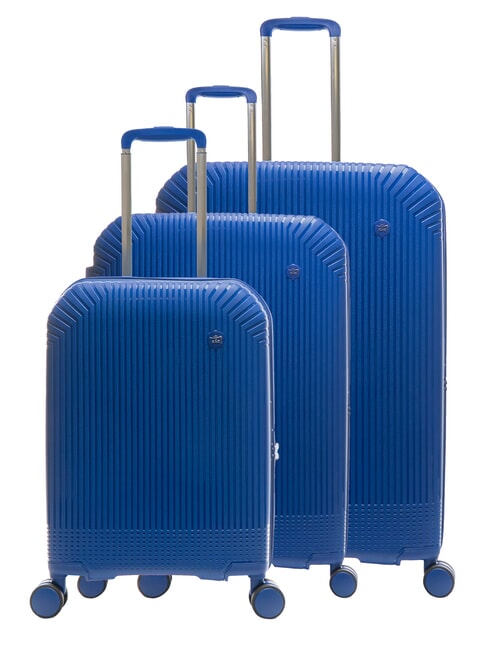 LESAC LIGHT POP 2 Set 3 carucioare: cabina, extensibil mediu si mare albastru marin - Set trolere