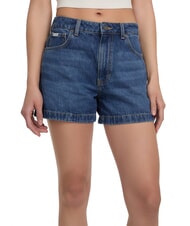 GUESS JEANS HIGHWAIST MOM SHORT Blugi scurti gj vintage medium wa - Jeans - 1