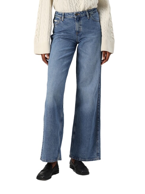 GUESS JEANS G11 WIDE LEG Blugi  gj mediu folosit spalare - Jeans