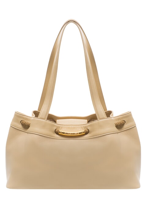 BORBONESE FILO  Geanta de umar, piele nisip - Genți femei