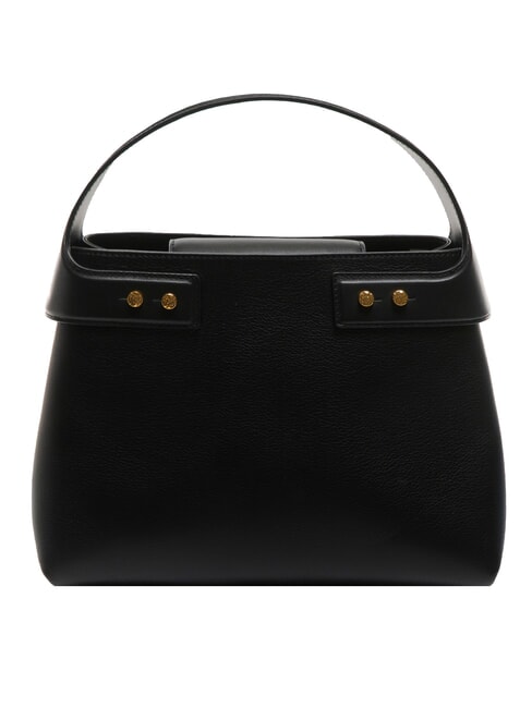 BORBONESE ARMOR  Geanta de mana, cu bareta de umar, din piele negru - Genți femei