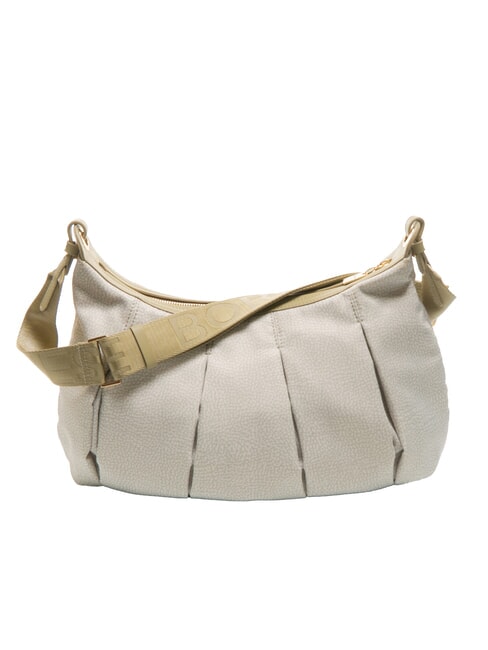 BORBONESE CROISSANT HOBO MEDIUM Geanta de umar, cu bareta de umar kaki - Genți femei