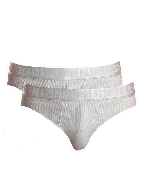 BIKKEMBERGS NEW CLASSIC BRIEF 2 alunecare alb - Slip pentru bărbați